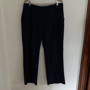 Boden Navy Blue Linen Blend Pants